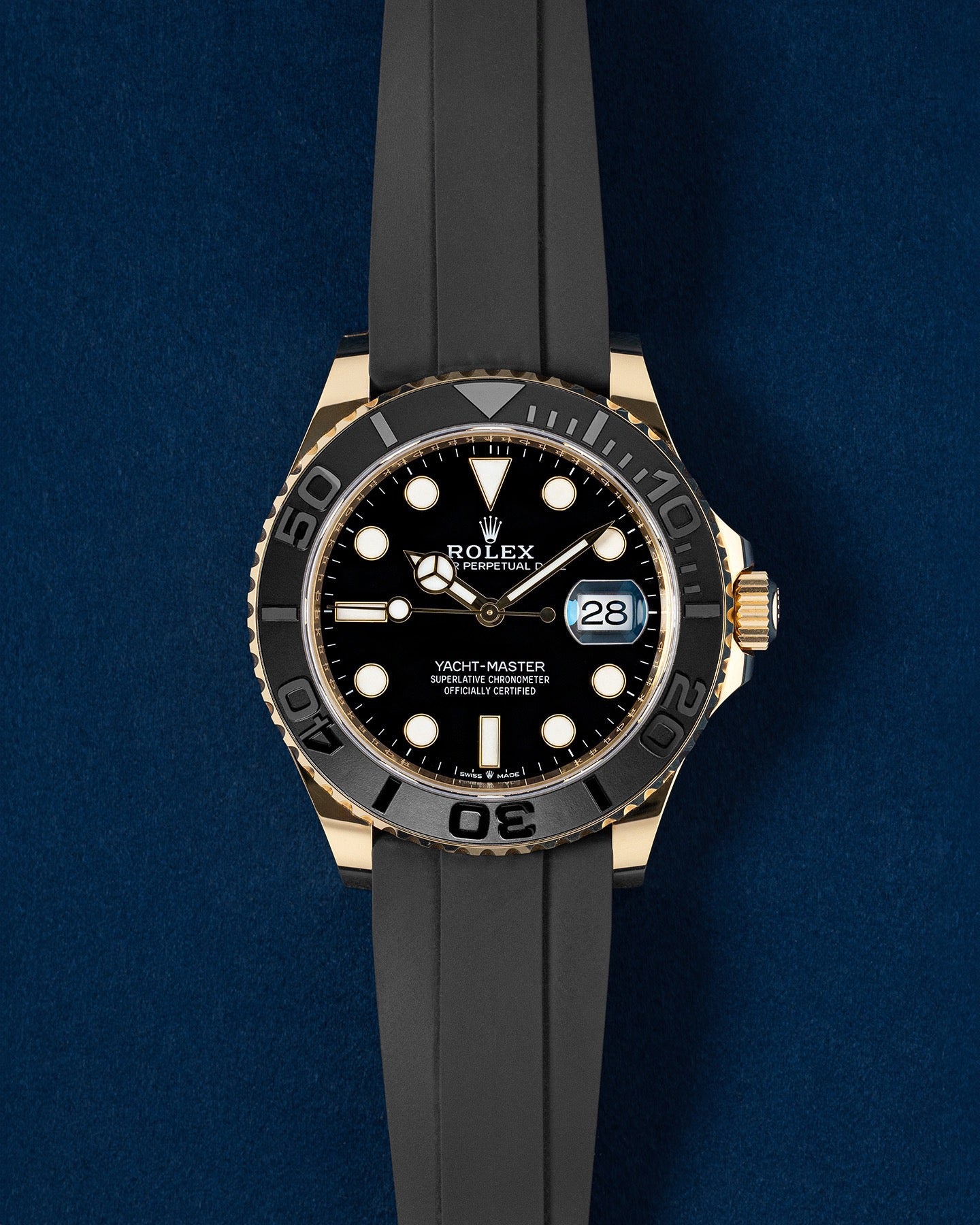 Yellow Gold Oysterflex Rolex Yacht-Master 42 226658 | Grand Caliber TX