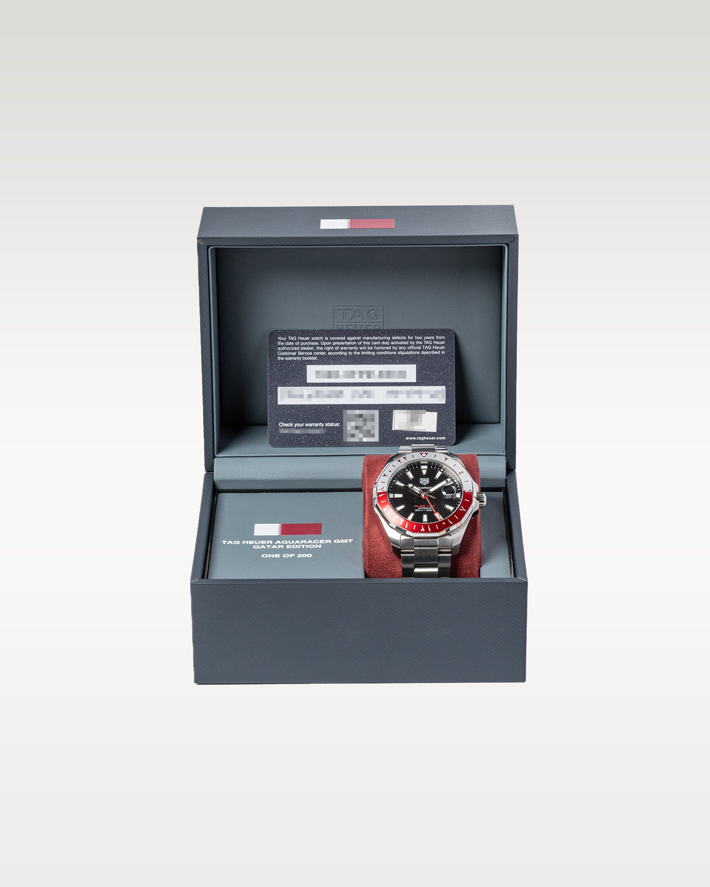 TAG Heuer Aquaracer GMT Qatar Edition WAY201U Watch | Grand Caliber Dallas