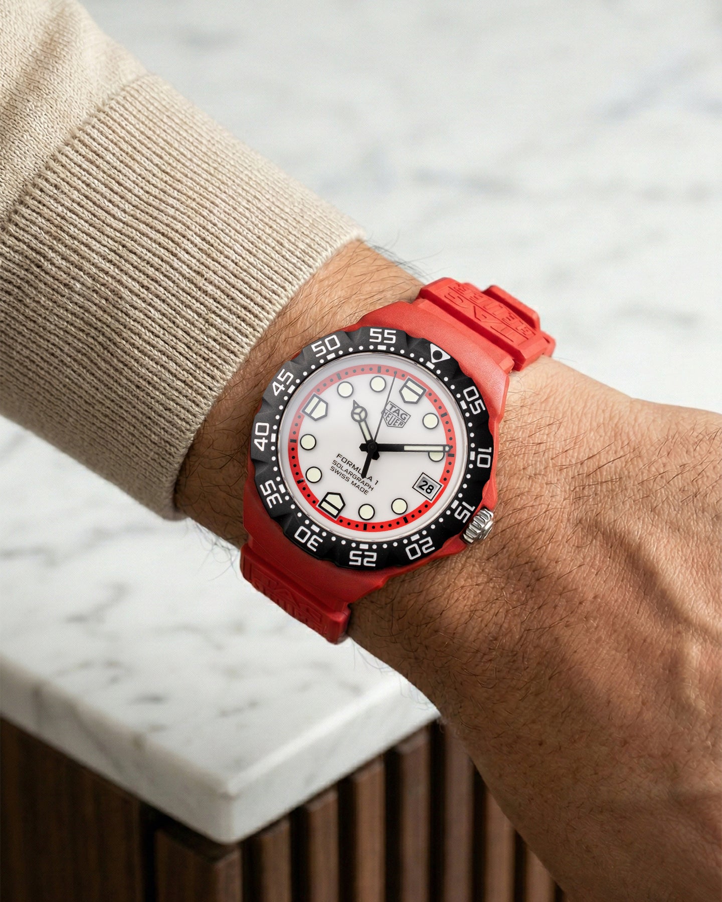 TAG Heuer F1 Solargraph WBY1161 | Grand Caliber Watches Texas