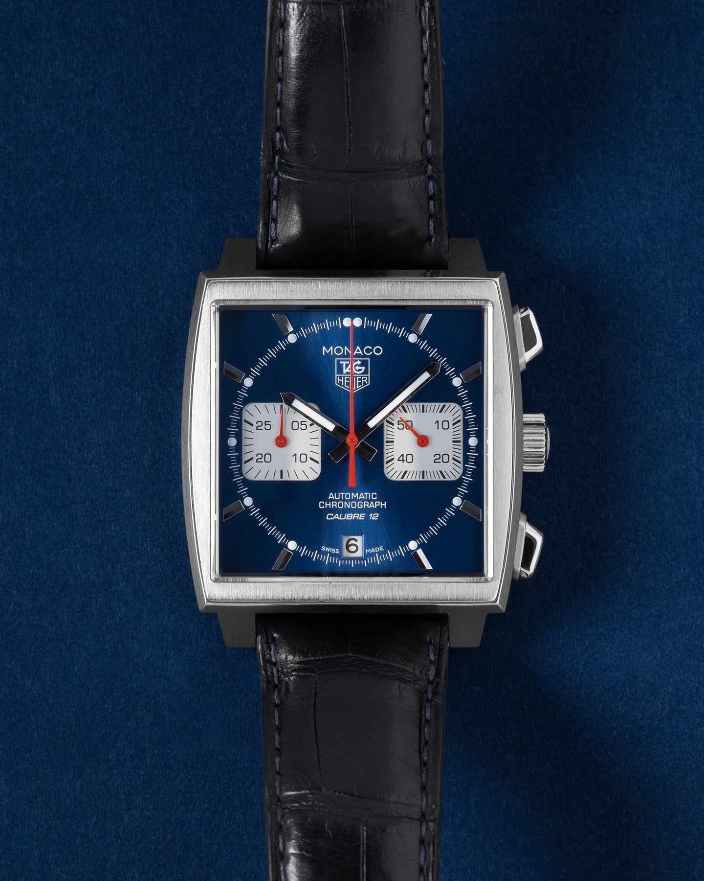 TAG Heuer Monaco Calibre 12 CAW.2111 | Grand Caliber Mens Watches DFW