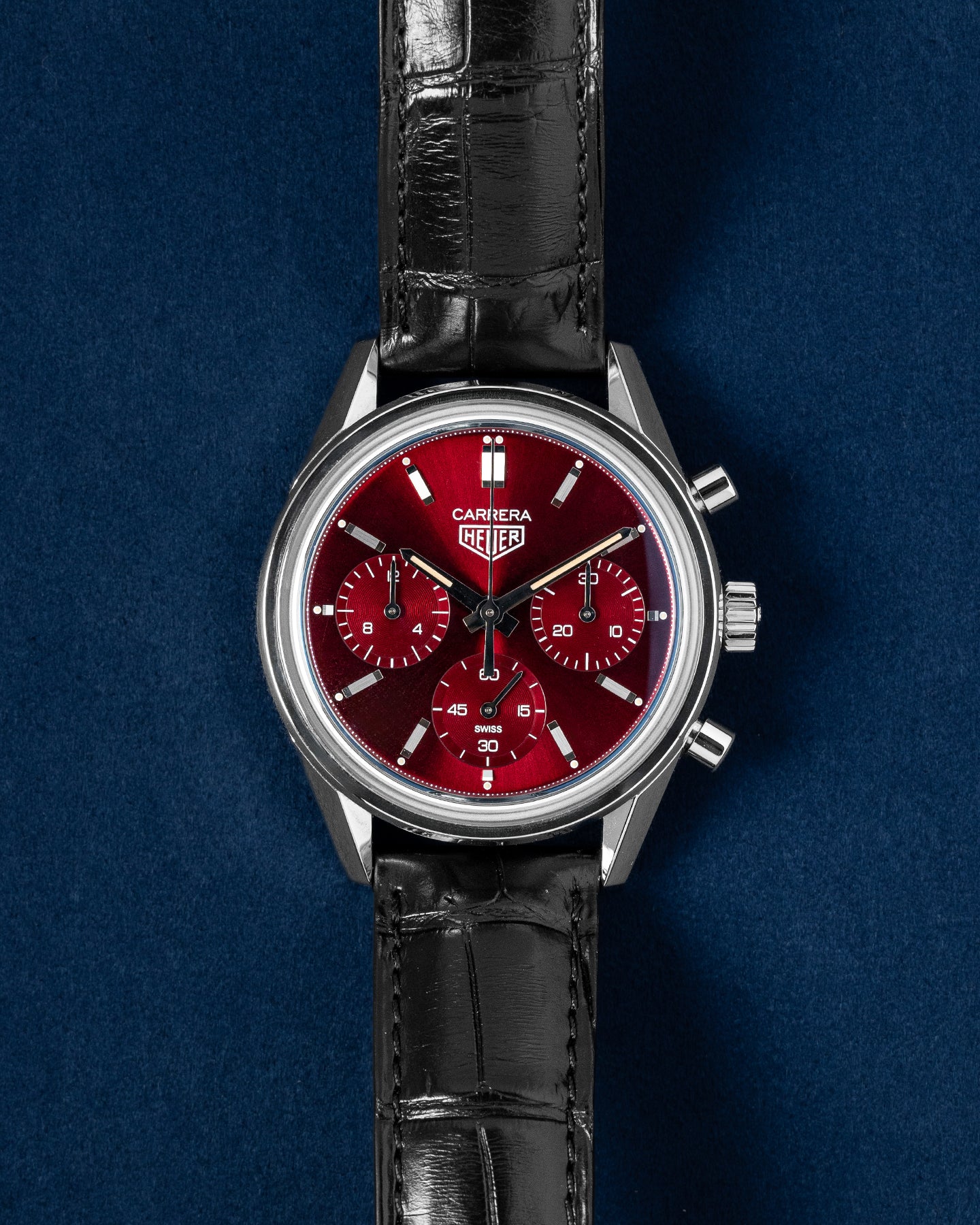 Limited Edition Red Tag Heuer Carrera Chronograph CBK221G Watch | Grand Caliber Dallas