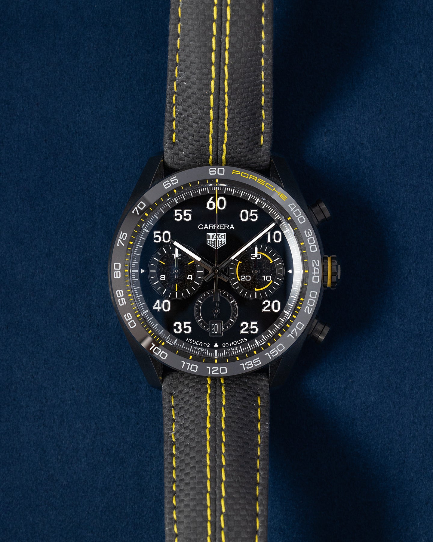 Limited Edition Tag Heuer Carrera Chronograph X Porsche Watch | Grand Caliber Dallas