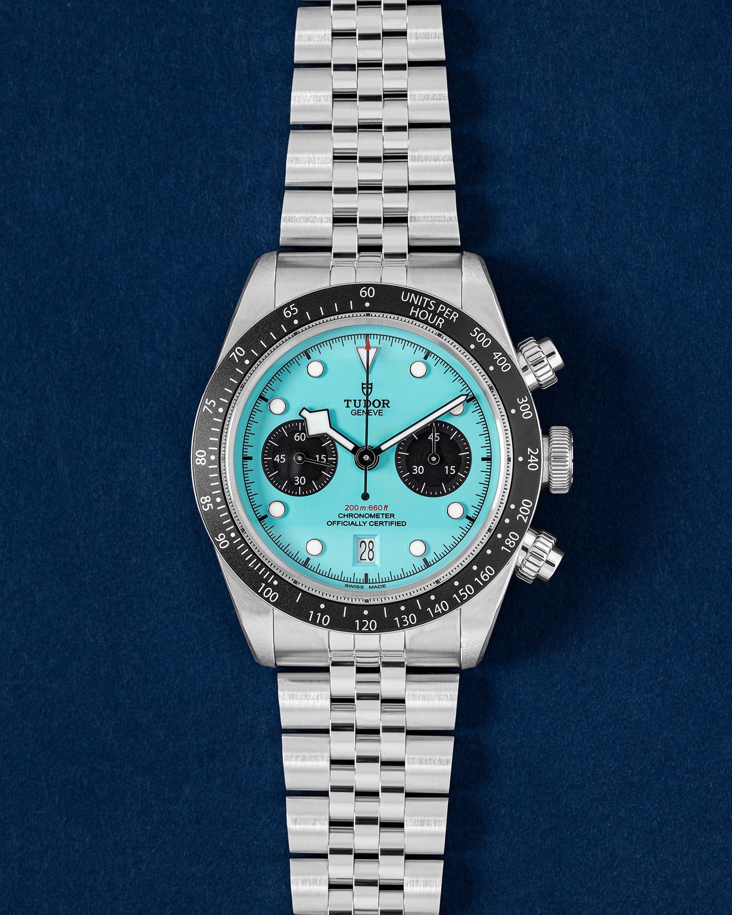 Tudor Black Bay Chrono Flamingo Blue 2025 M79360N-0024