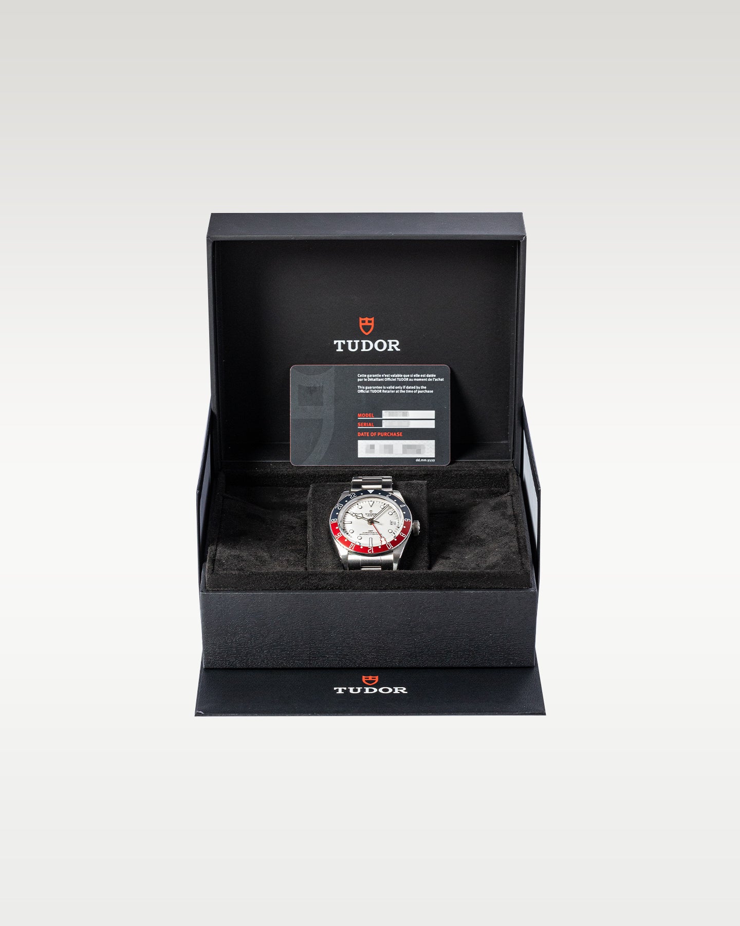 Steel White Bezel Tudor Black Bay GMT 79830RB Watch | Grand Caliber Dallas