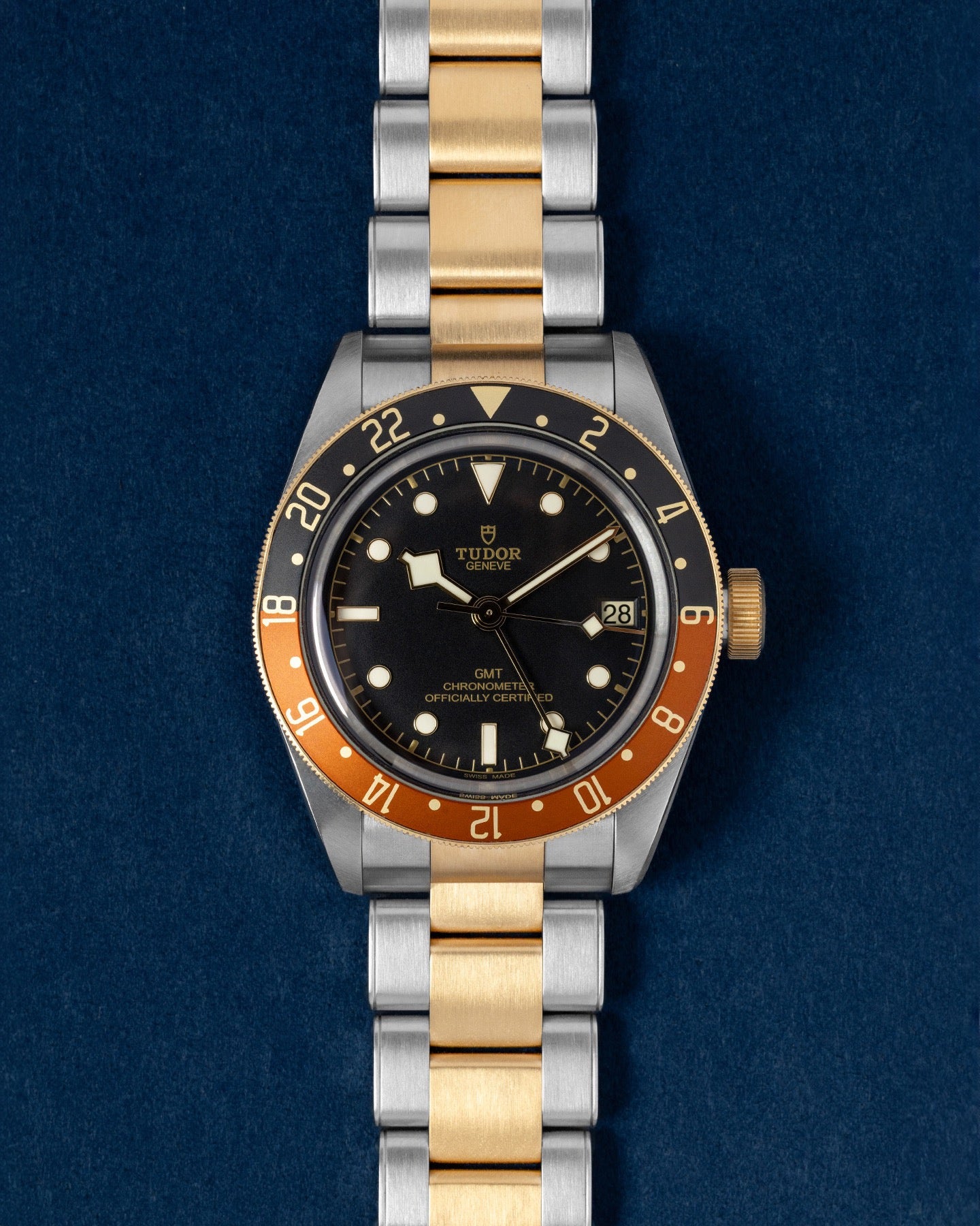 Brown and Black Bezel Tudor Black Bay GMT 79833MN | Grand Caliber TX
