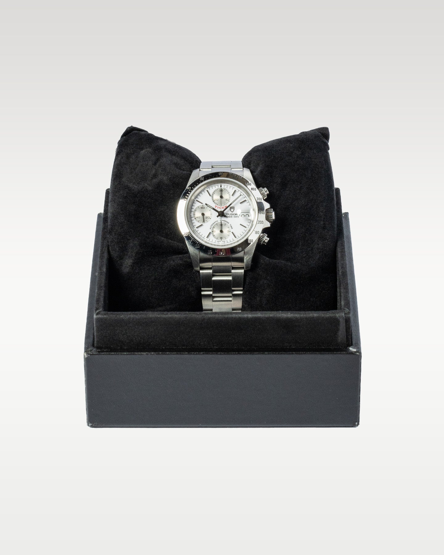 1998 Steel Tudor Tiger Prince 79280 Vintage Sports Watch at Grand Caliber