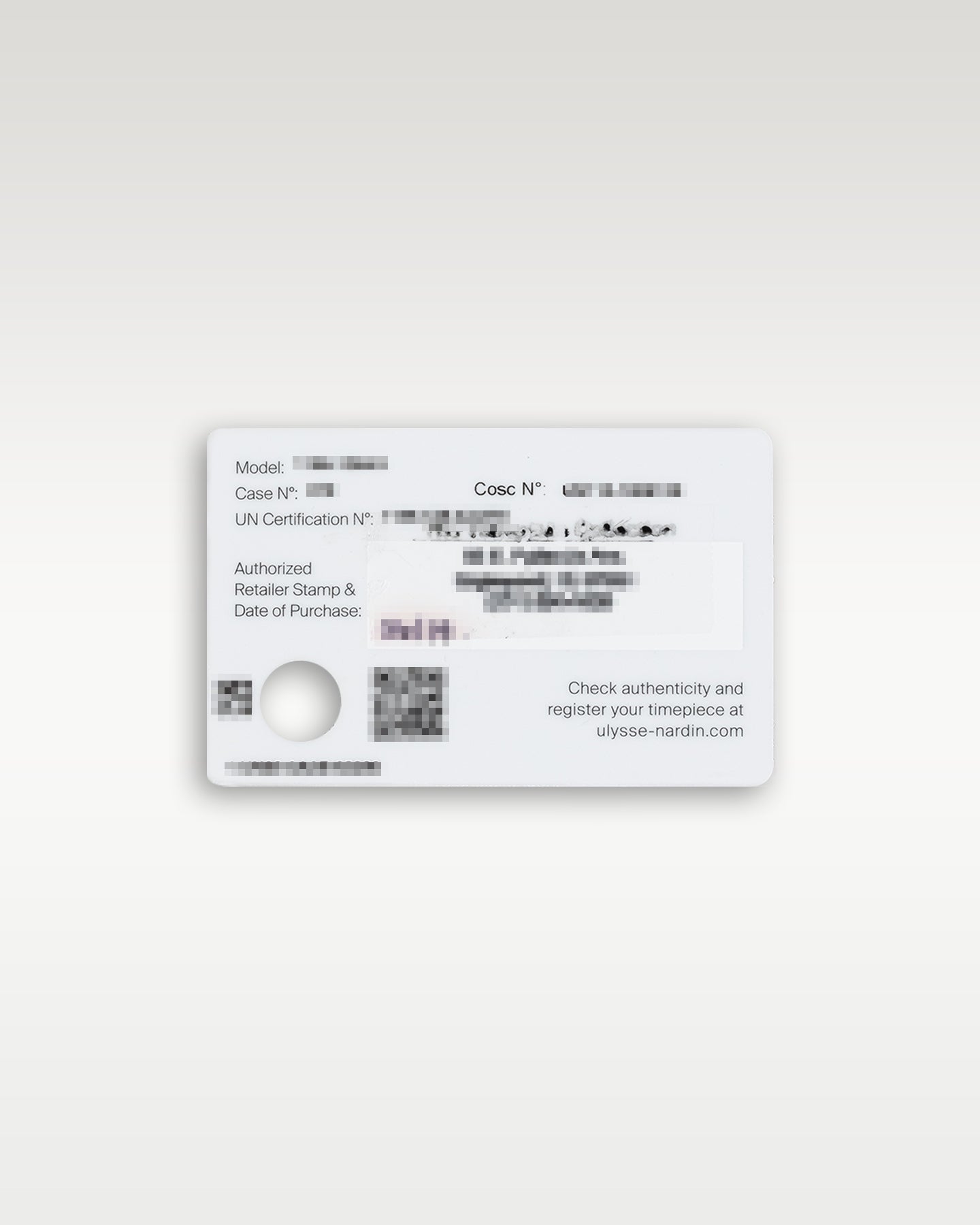 Ulysses Nardin Marine Chronometer 186-126-3/63 Rose Gold Watch | Grand Caliber Dallas