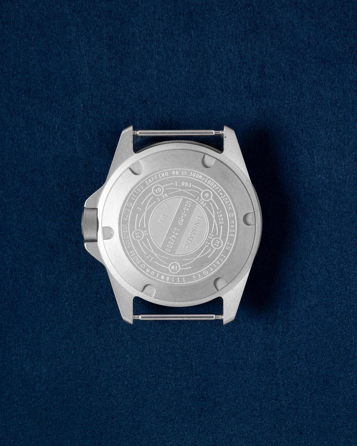 Blue Titainum Unimatic Modello Uno U1S-T-MP Watch | Grand Caliber Dallas
