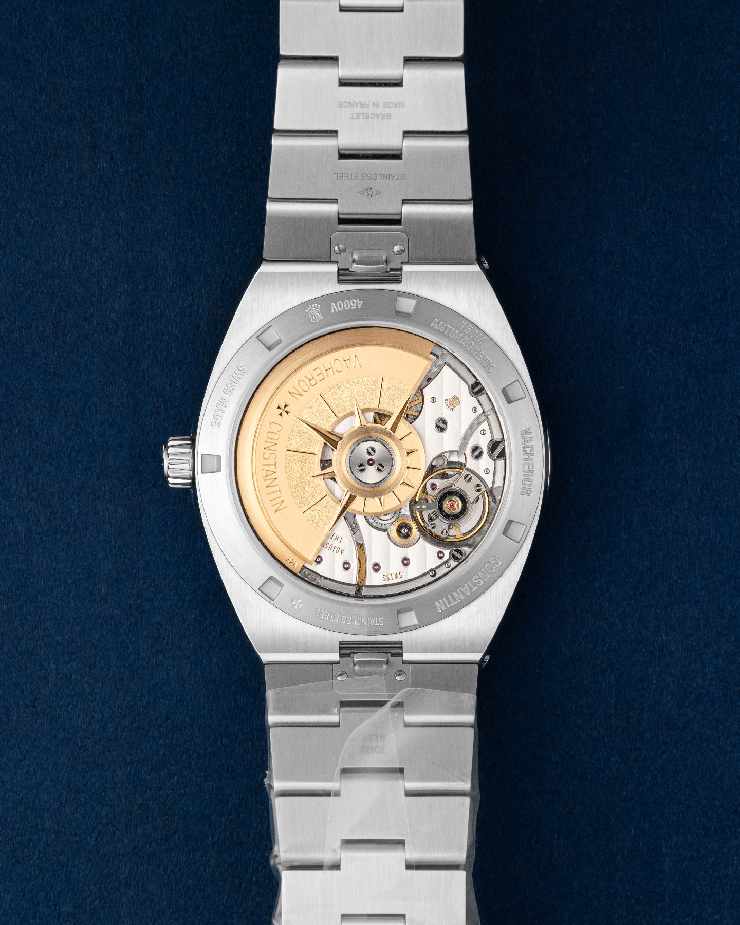 Blue Sunray Dial 41mm Steel Vacheron Constantin Overseas 4500V Watch