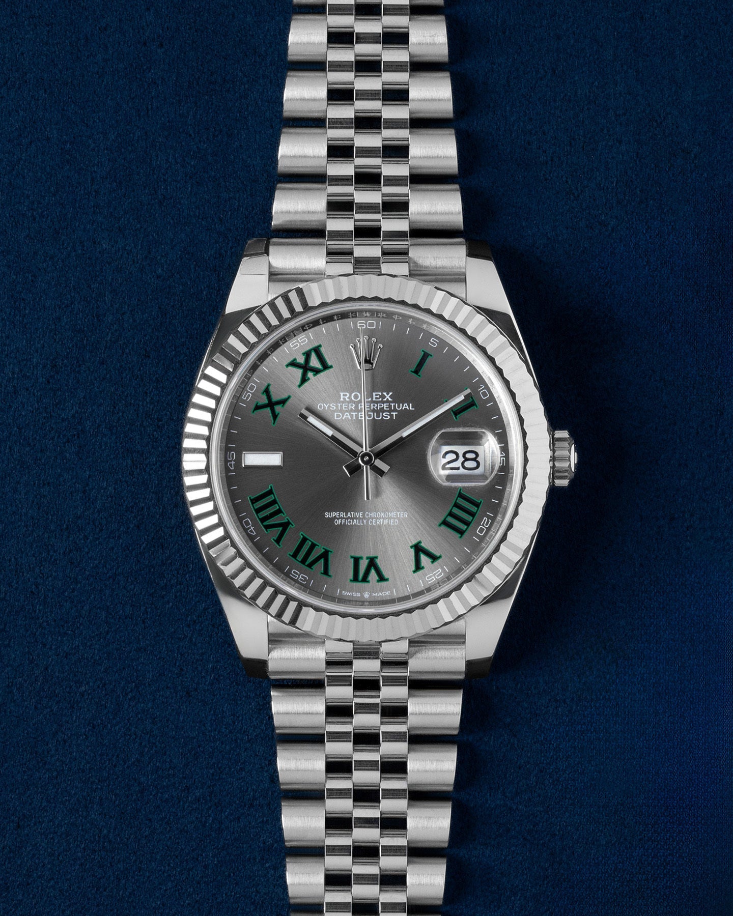 2020 Rolex Datejust Wimbledon Jubilee Band 126334