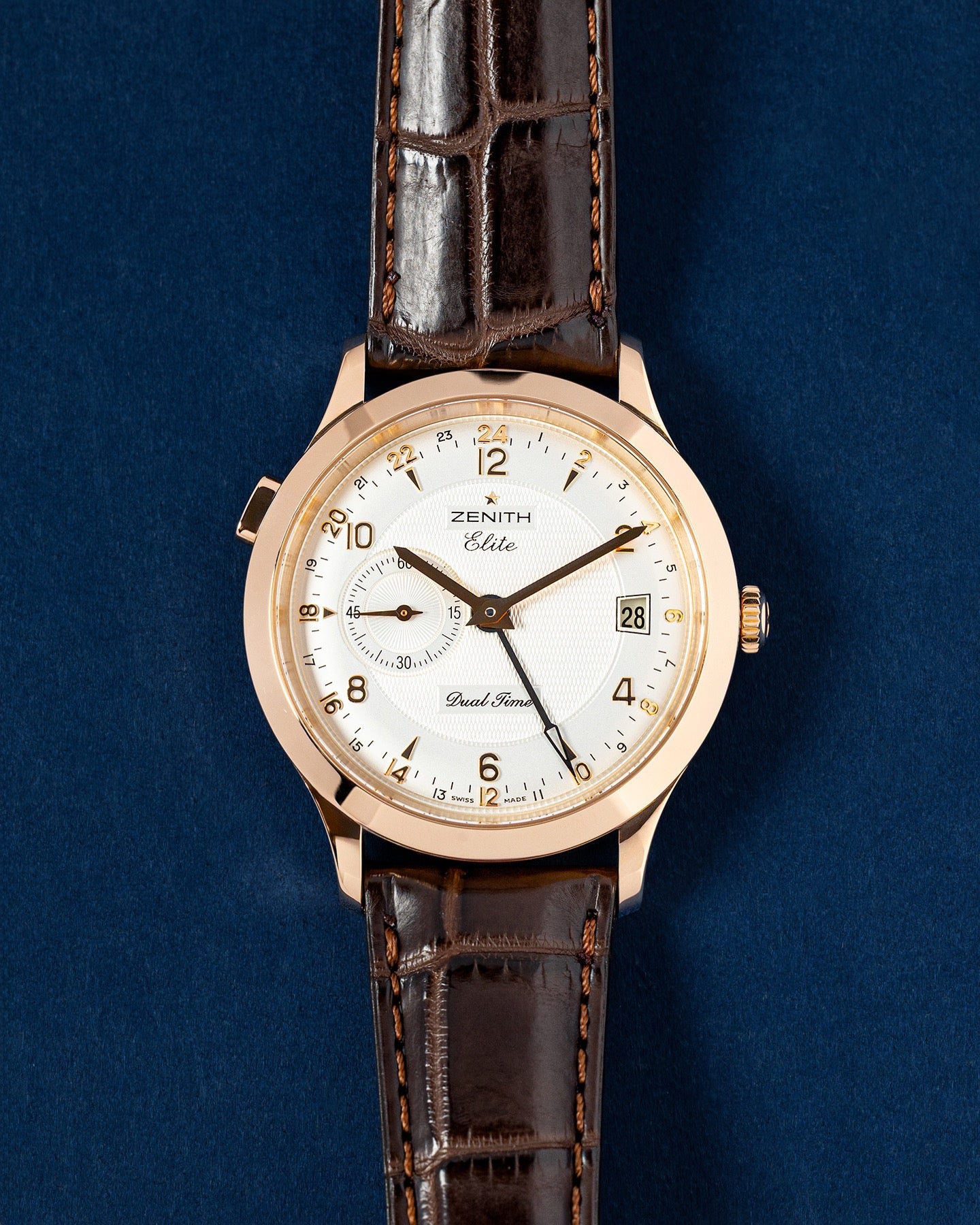 Deuxieme classe★SH Zenith Class Elite Dual Time 39 18.1125.682/02.C490 – Grand Caliber