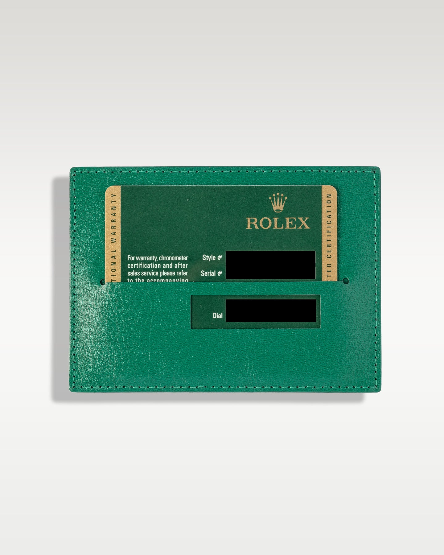 Rolex Daytona Meteorite Dial Leather Band 116519