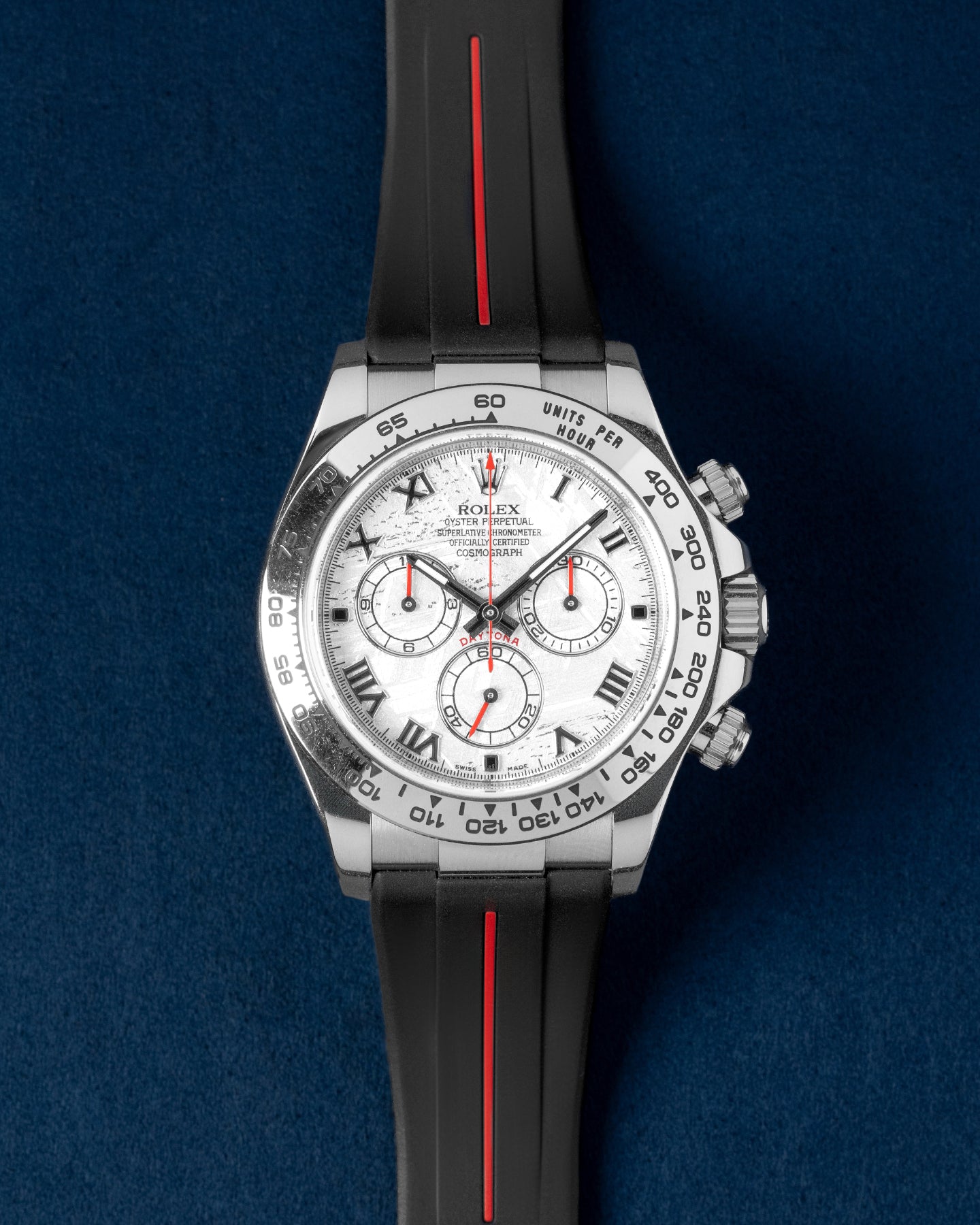 Rolex Daytona Meteorite Dial Leather Strap 116519