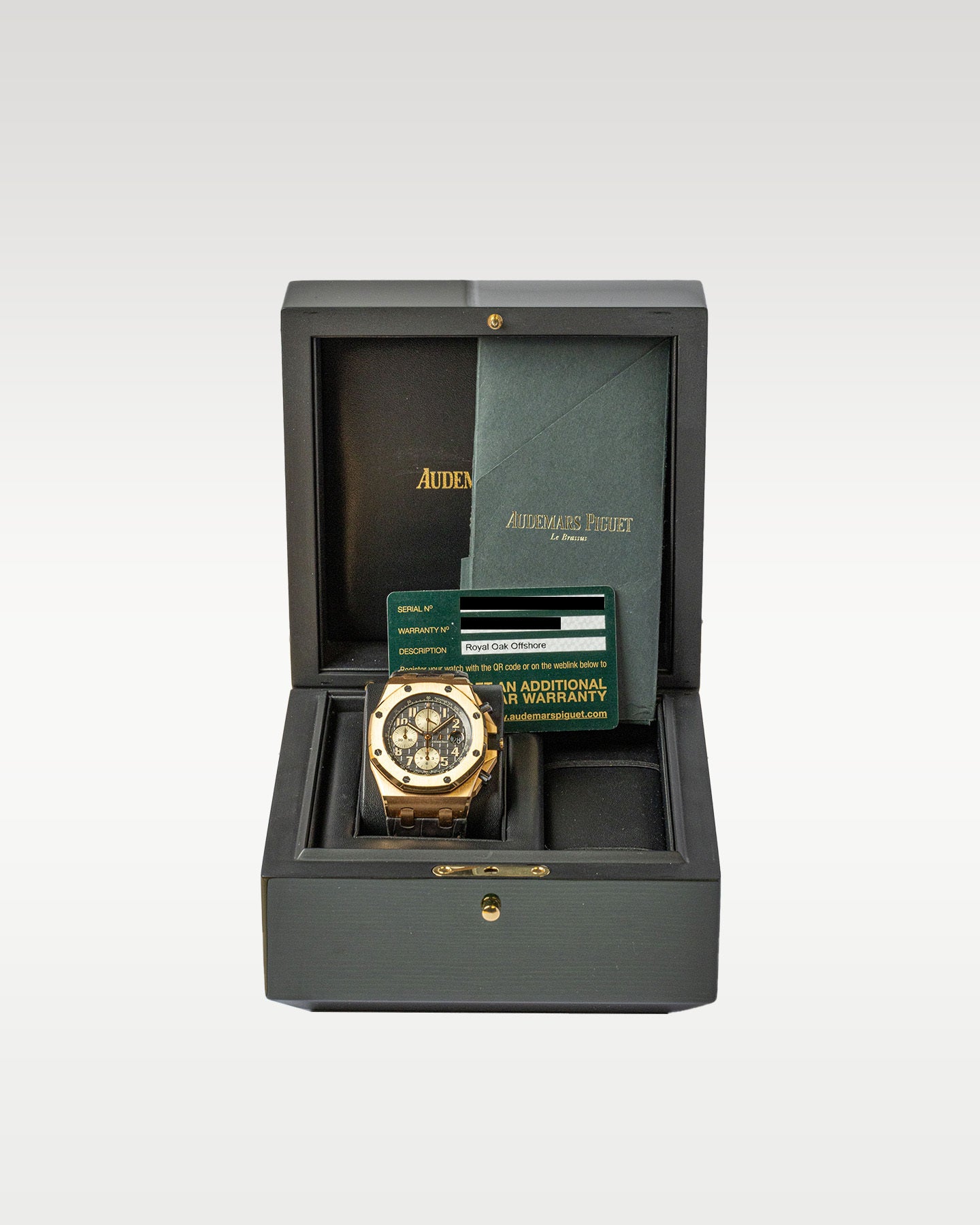 Audemars Piguet Offshore 26470OR Rose Gold 42mm Grey Dial Watch
