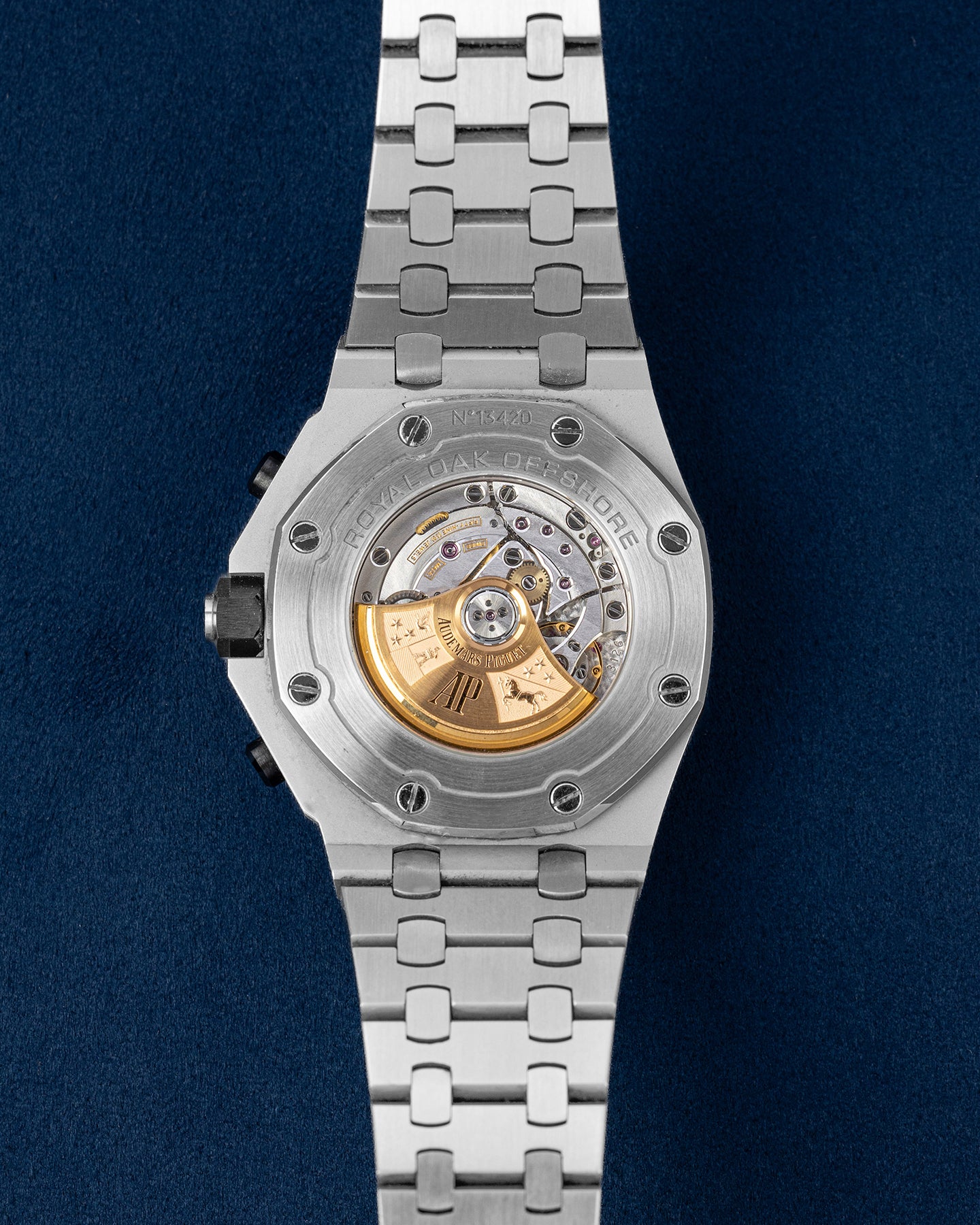 42mm Stainless Steel Audemars Piguet Offshore Black Dial 26470ST Watch