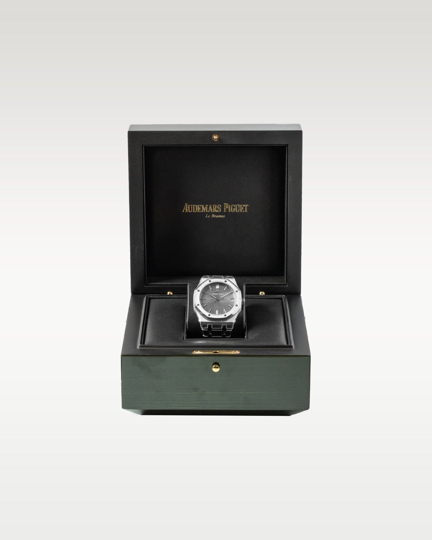 41mm Stainless Steel Grey Dial Audemars Piguet Royal Oak 15500ST Watch in Dallas