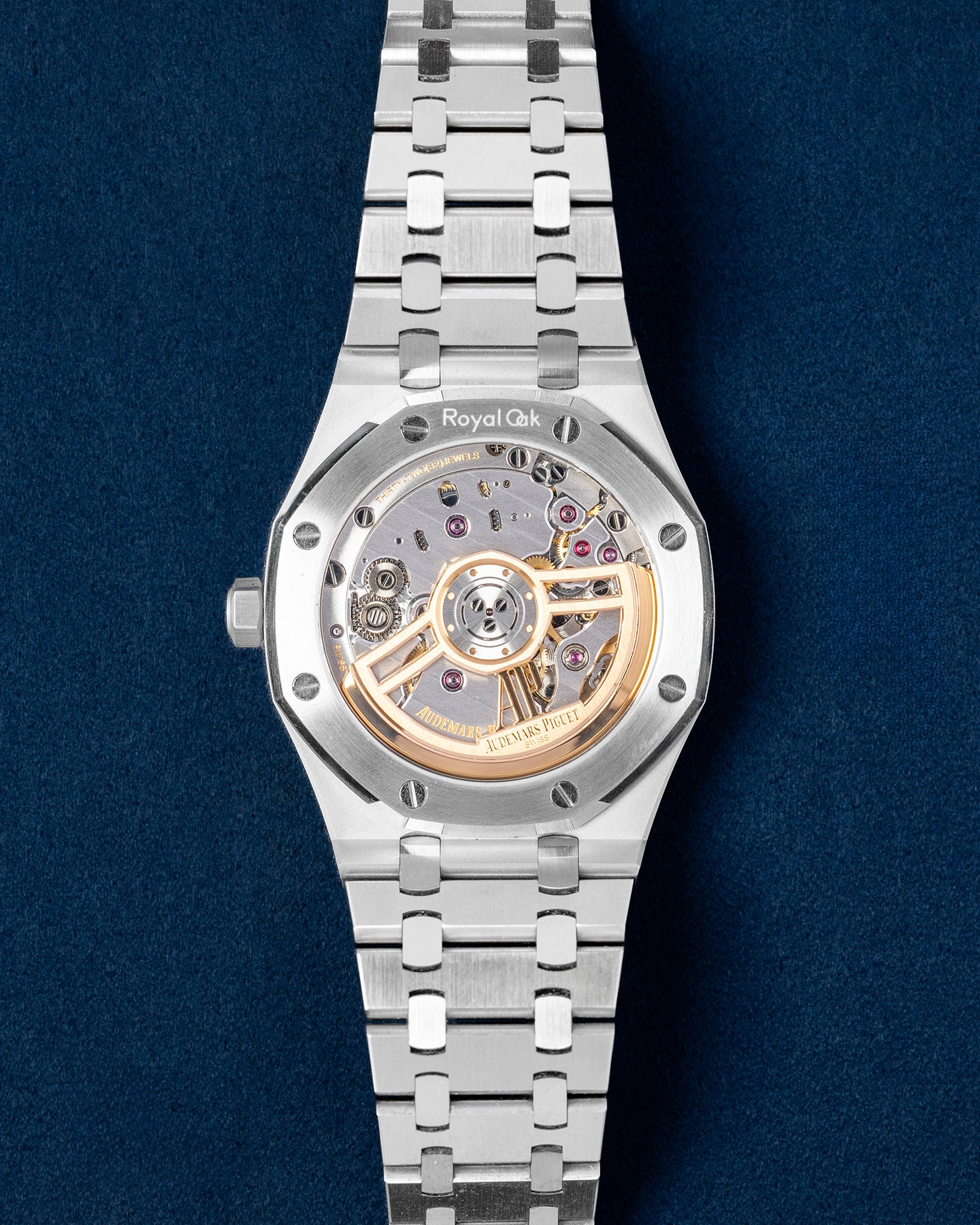 41mm Stainless Steel Black Dial Audemars Piguet Royal Oak 15500ST Watch