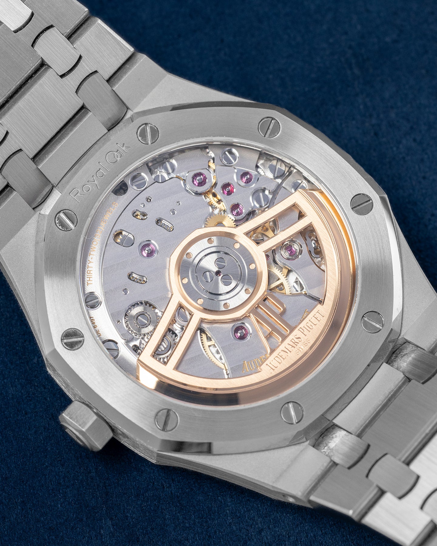 41mm Stainless Steel Audemars Piguet Royal Oak 15510ST Blue Dial Watch