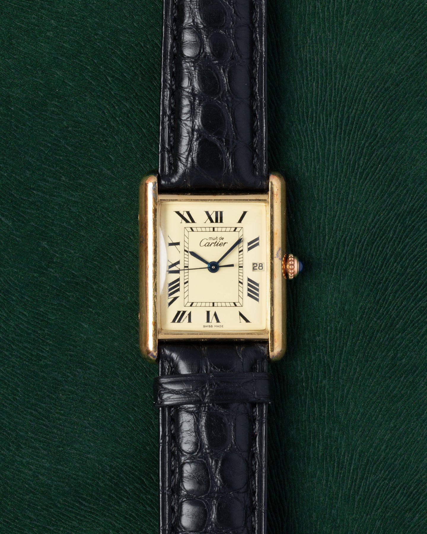 Cartier Musk Tank Large 2413 Dallas Cartier Luxury Watch Store