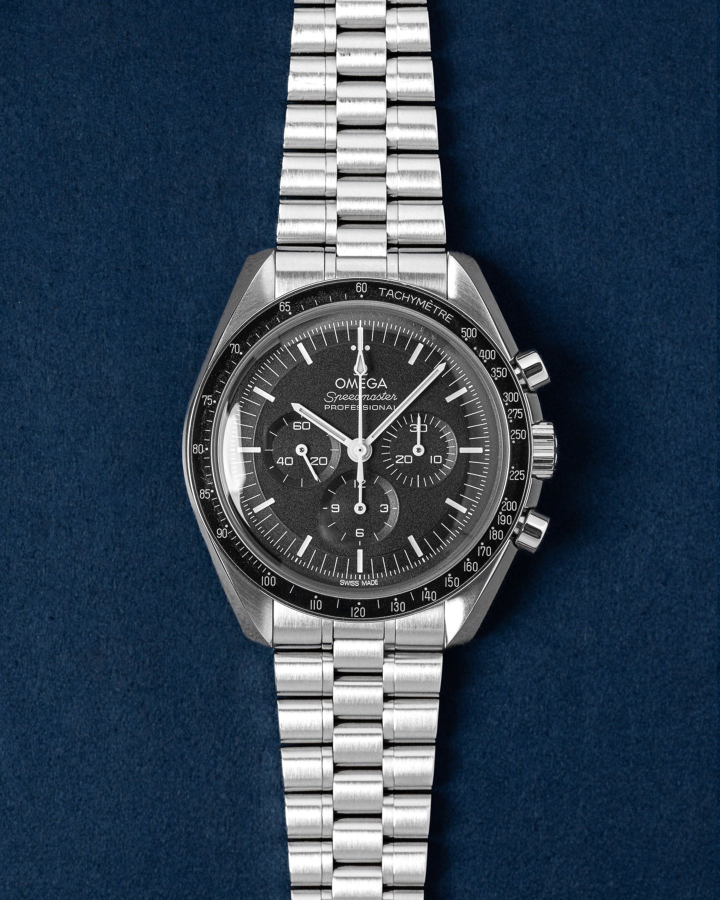 Omega Speedmaster Moonwatch Hesalite 31030425001001