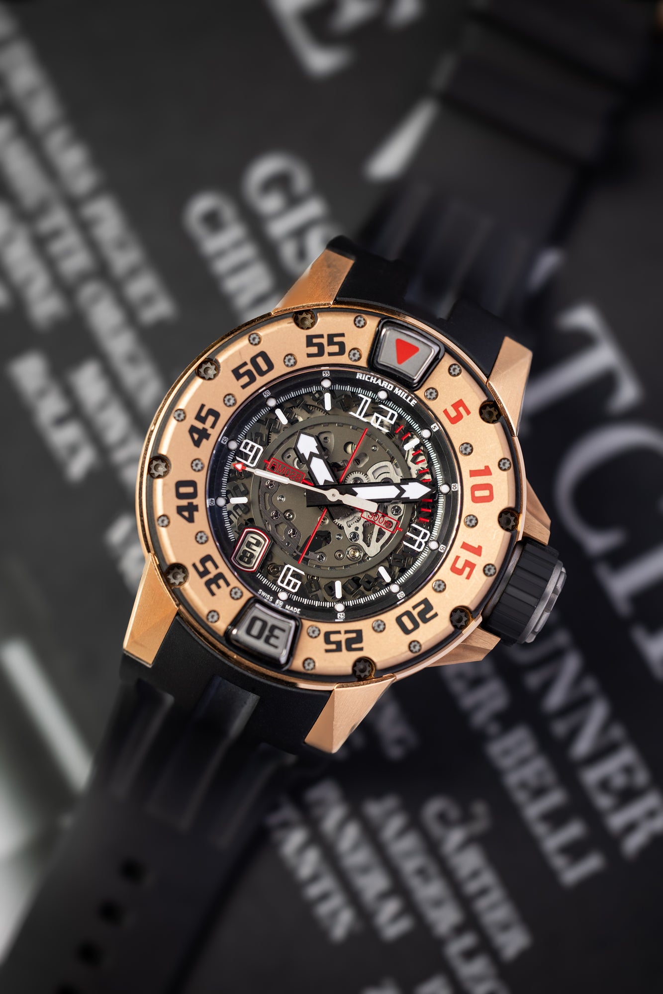 47mm Rose Gold Richard Mille RM028 RM028 AK Watch | Grand Caliber