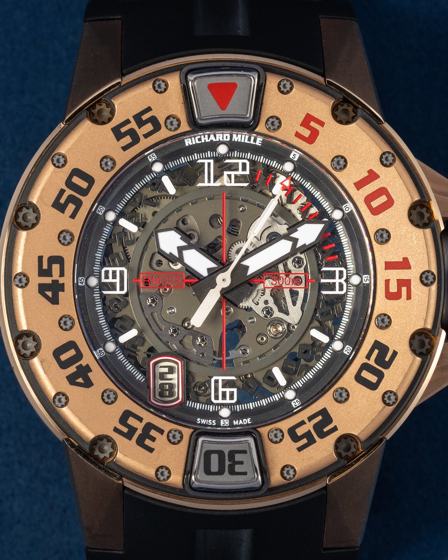 47mm Rose Gold Richard Mille RM028 RM028 AK Watch | Grand Caliber