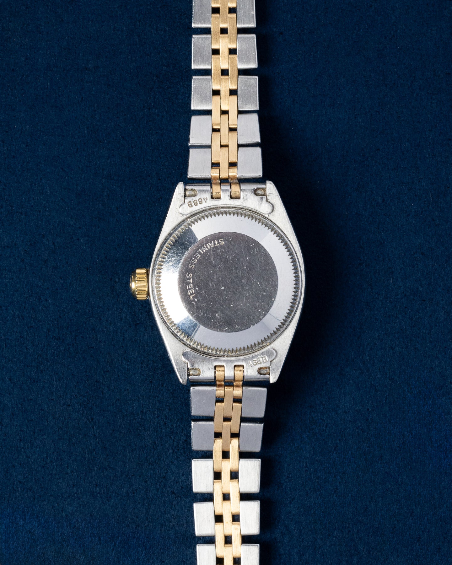 Rolex Datejust Champagne Dial Factory Diamond Bezel on Jubilee Bracelet 6917