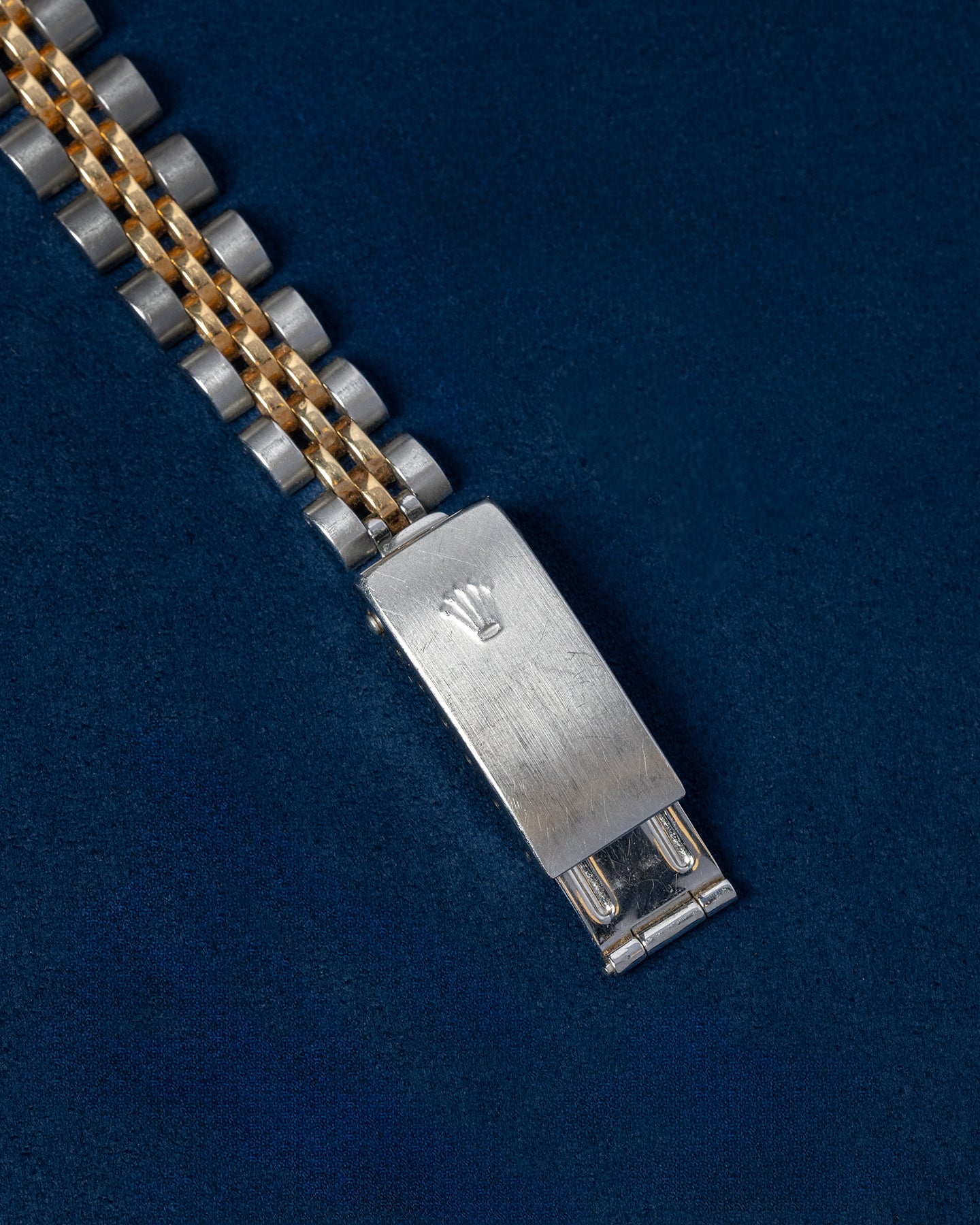 Rolex Datejust Champagne Dial Factory Diamond Bezel on Jubilee Bracelet 6917