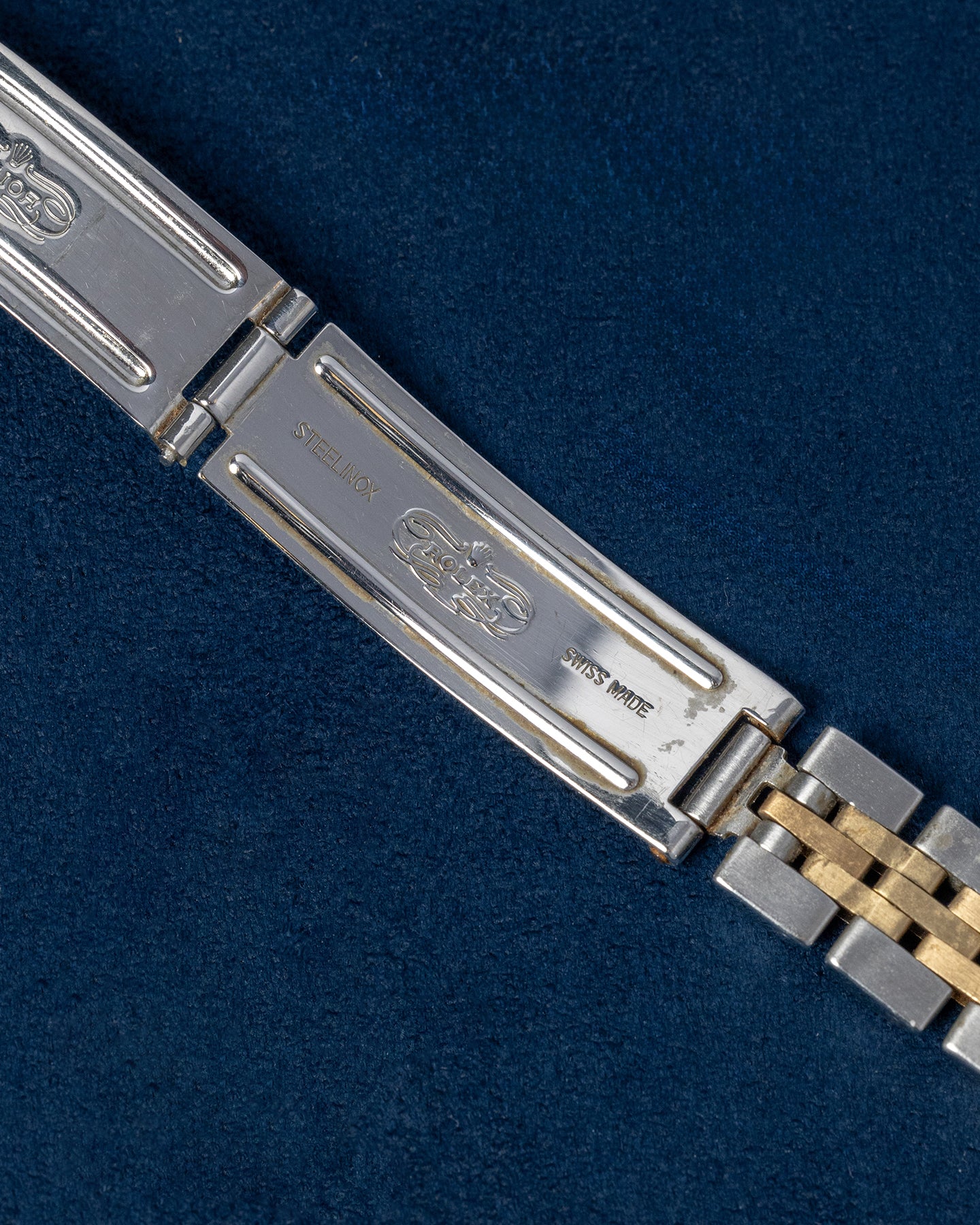 Rolex Datejust Champagne Dial Factory Diamond Bezel on Jubilee Bracelet 6917