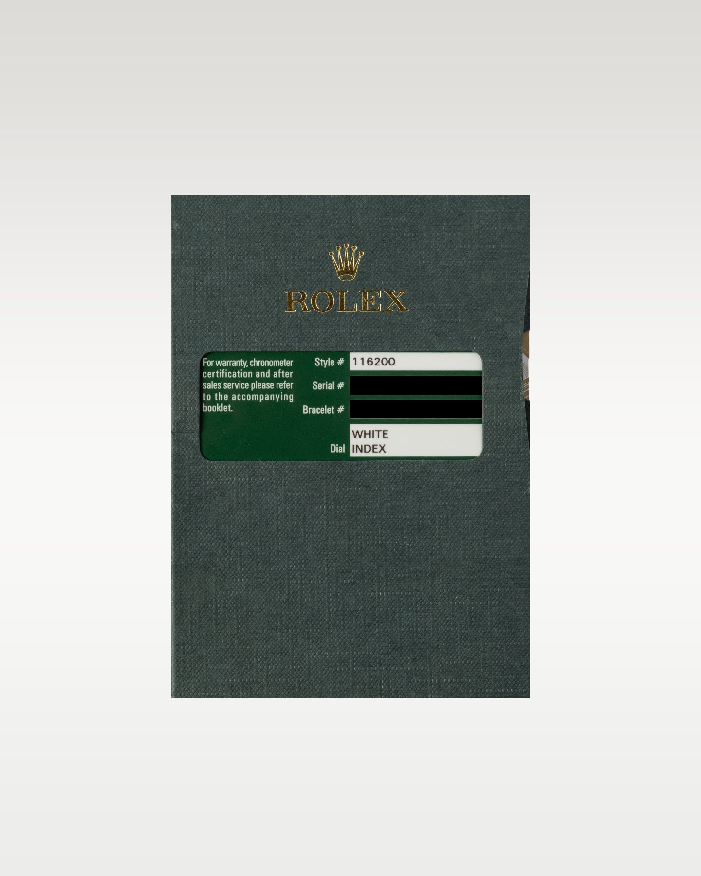 Rolex Datejust 116200