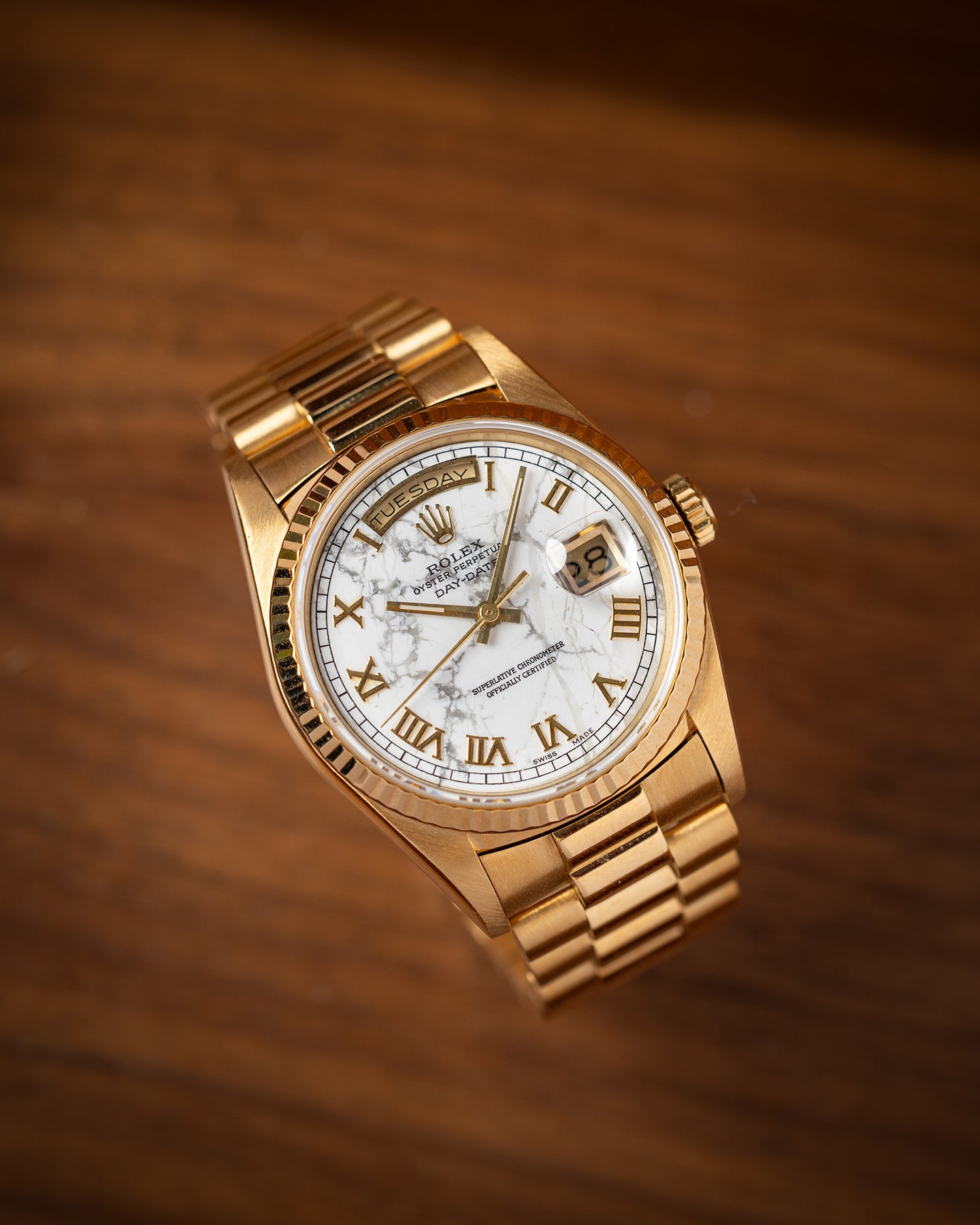 Rolex Day Date Custom Marble Dial 18238