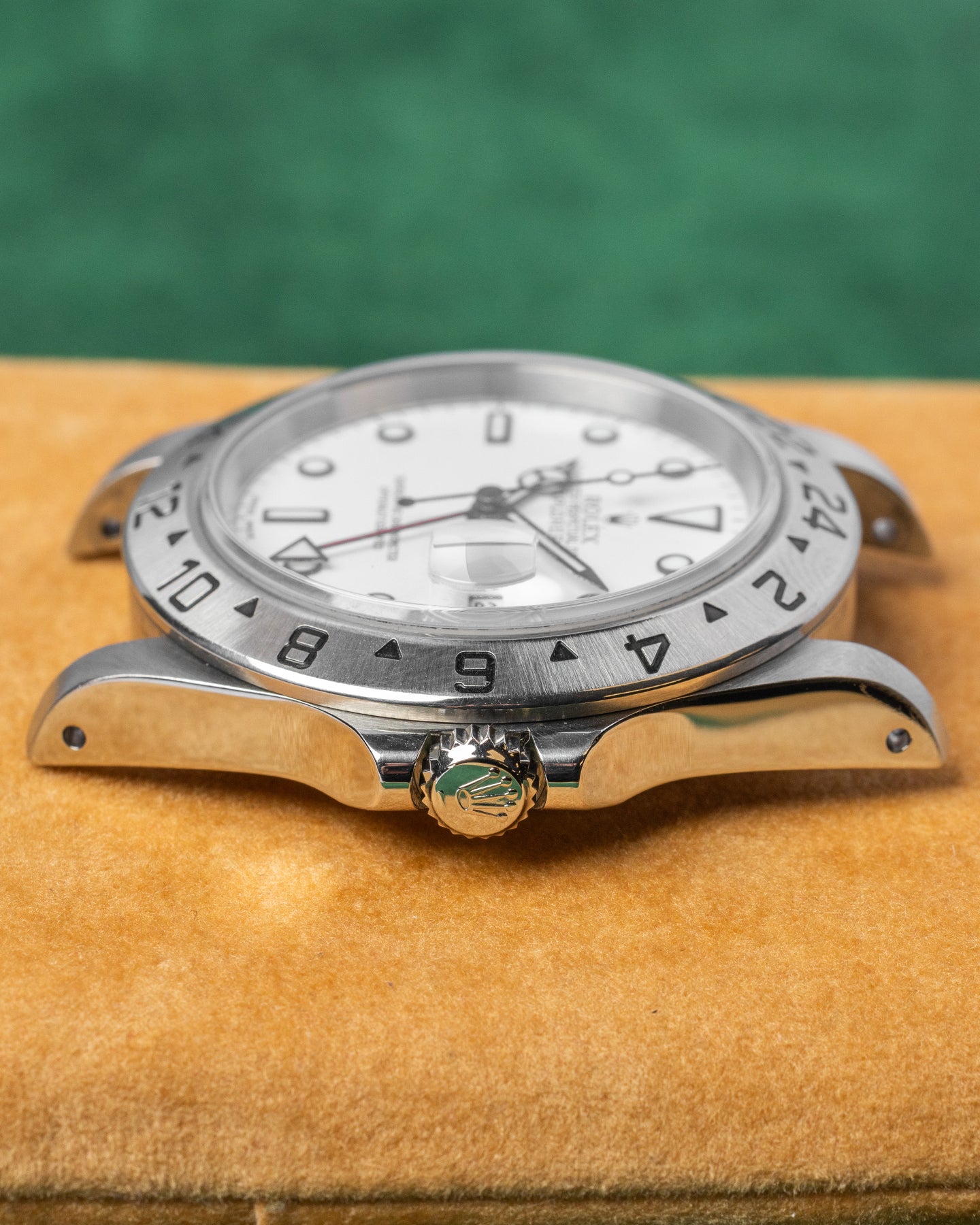 Rolex Explorer II White Dial Stainless Steel Bezel 16570