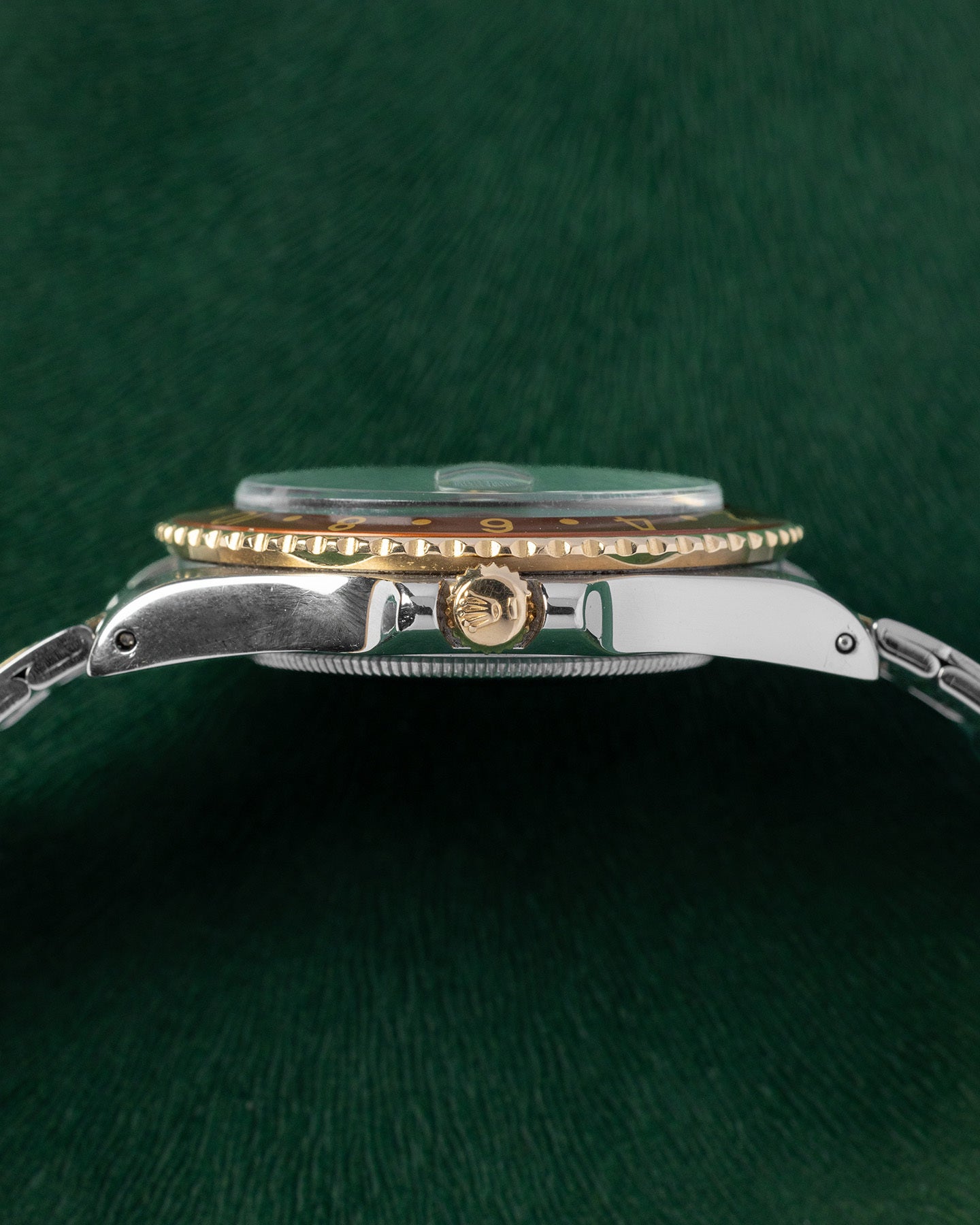 Rolex GMT Master Brown Dial Two Tone Yellow Gold (TTYG) 1675