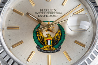The Rolex Datejust 16220 UAE Armed Forces Dial