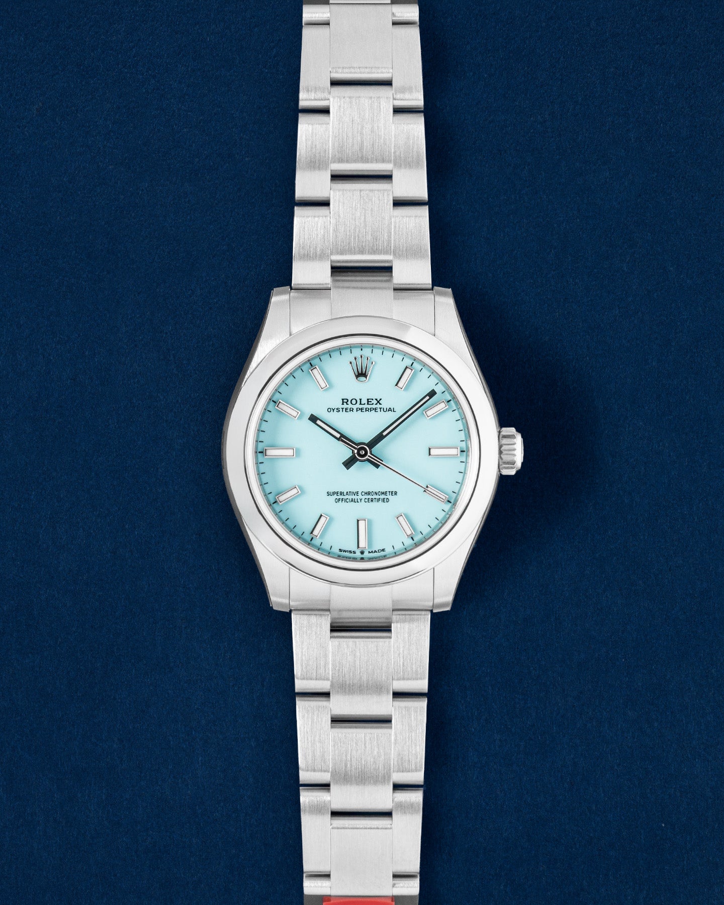 Rolex Oyster Perpetual 31 Turquoise Blue 277200 2021 – Grand Caliber
