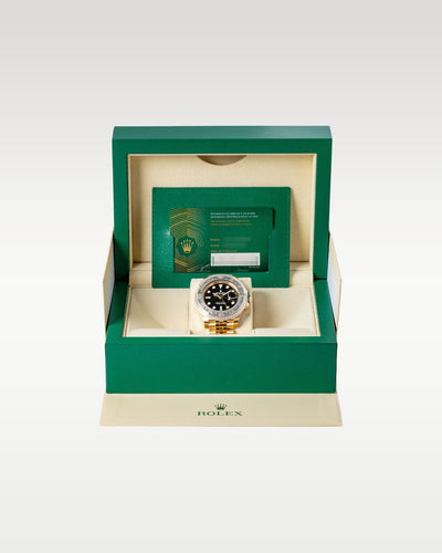 Gold Rolex GMT Master II 126718GRNR | Grand Caliber Mens Watches DFW