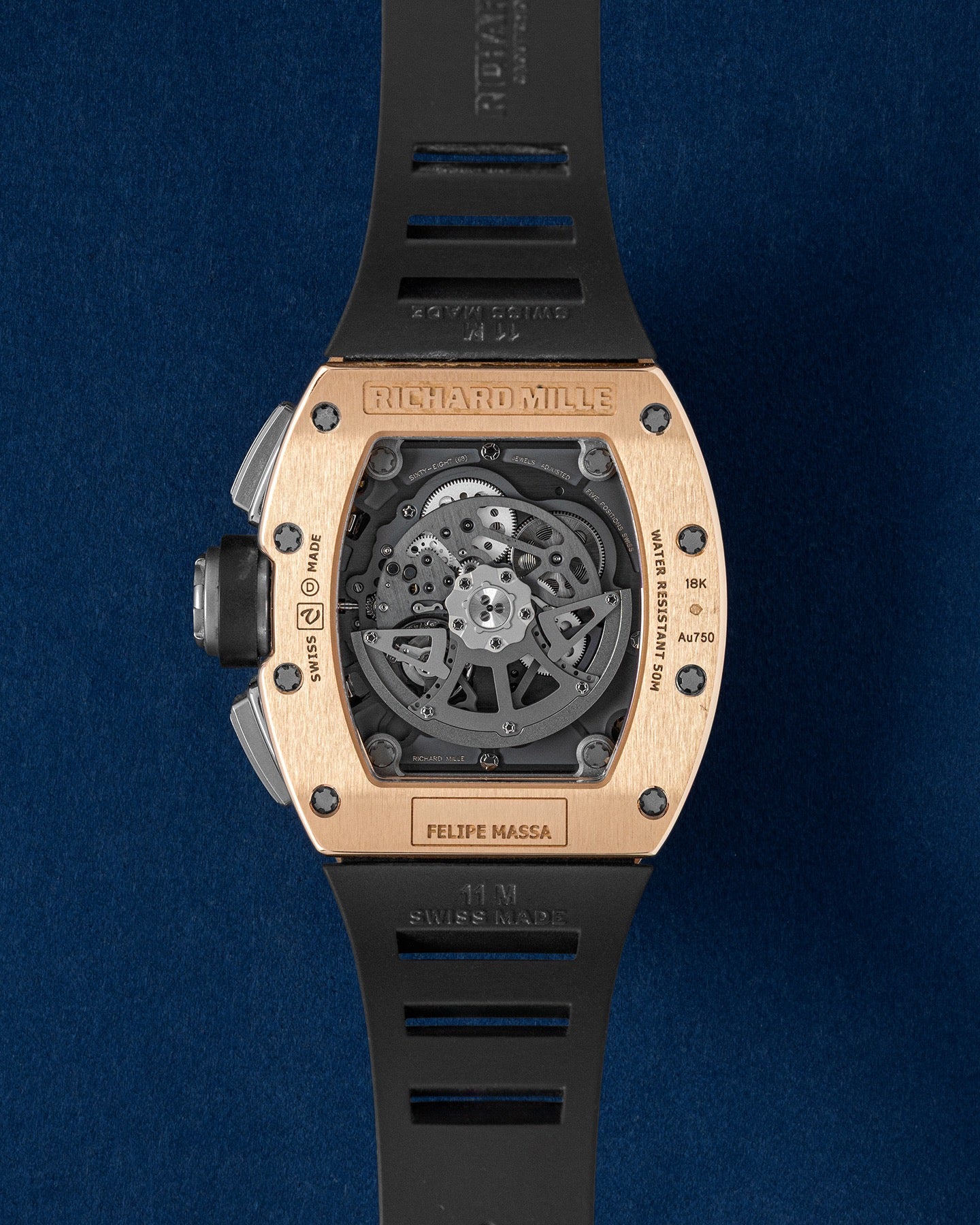 Titanium & Rose Gold Richard Mille Felipe Massa RM011-01 | Grand Caliber Watches