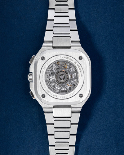40mm Stainless Steel Blue Square Bell And Ross Br-05 Watch | Grand Caliber
