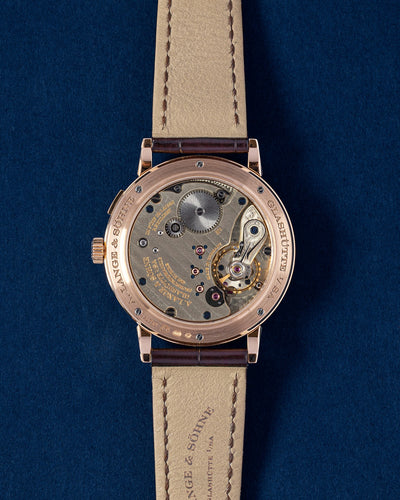 Rose Gold A. Lange & Sohne 1815 Annual Calendar LSLS2384AP | Grand Caliber DFW