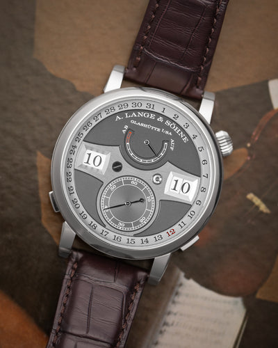 A. Lange & Söhne Zeitwerk Date 148.038 at Grand Caliber | A. Lange & Söhne Dallas, Texas