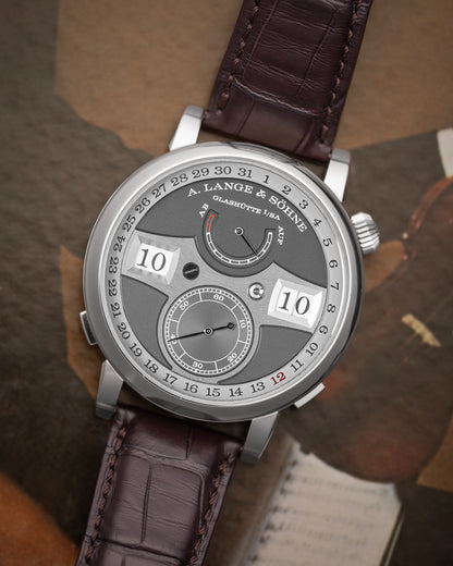 A. Lange & Söhne Zeitwerk Date 148.038 at Grand Caliber | A. Lange & Söhne Dallas, Texas