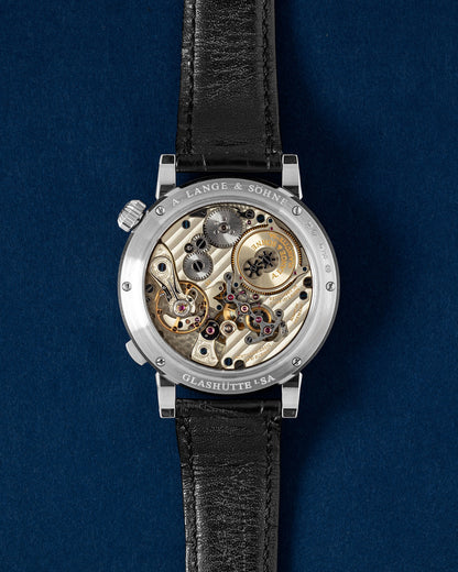 black dial A. Lange & Söhne Zeitwerk Striking Time 145.029 | Grand Caliber TX