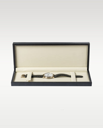 39mm White Gold A. Lange & Söhne 1815 Up/down 234.049 Black Leather Strap