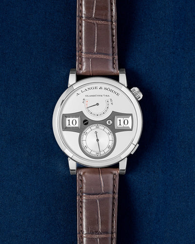 Platinum A. Lange & Sohne Zeitwerk 142.025 | Grand Caliber Dallas, Texas