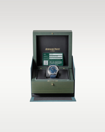 Blue Audemars Piguet Code 11.59 15210ST.OO.A348KB.01 | Grand Caliber