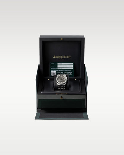AP Royal Oak 15450ST.OO.1256ST.02 | Grand Caliber grey dial watches Dallas