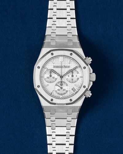 AP Royal Oak Chronograph Silver 26240ST.OO.1320ST.07 | Grand Caliber