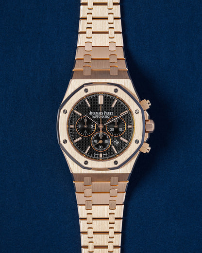 Rose Gold Audemars Piguet Royal Oak Chronograph 26320OR | Grand Caliber Dallas, Texas