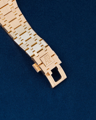 Rose Gold blue dial Royal Oak Chronograph 26331OR | Grand Caliber