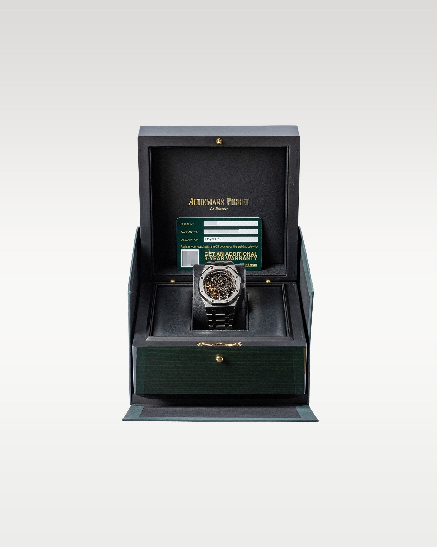 AP Royal Oak Double Balance Wheel Openworked 15407ST.OO.1220ST.01 | Grand Caliber Dallas, TX